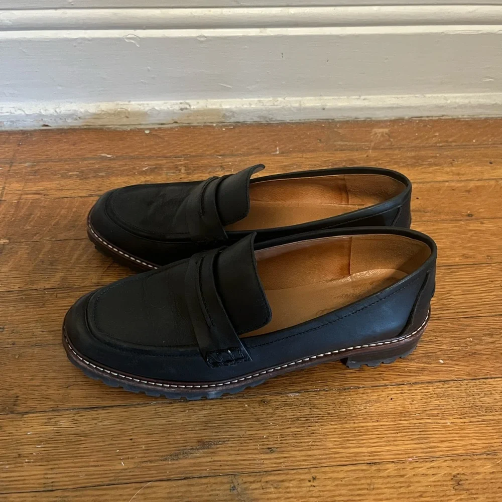 Madewell The Corinne Lugsole Loafer 7.5 - Picture 6 of 8